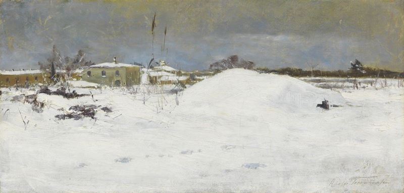 Adolfo Tommasi - Nevicata