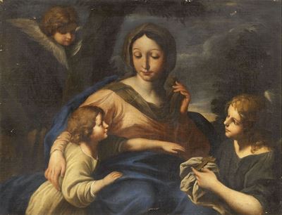 Madonna Col Bambino e San Giovannino