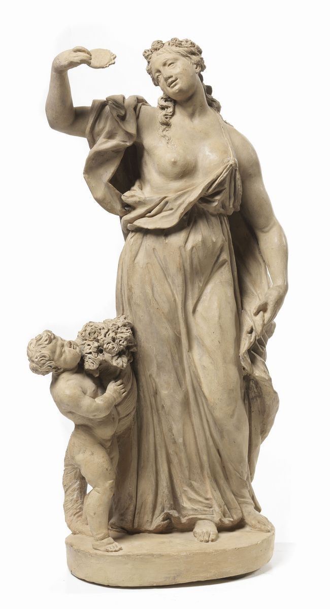 Scuola Genovese del XVIII Secolo - Flora