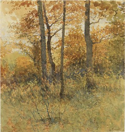 «bosco in Autunno» e «bosco in Primavera»