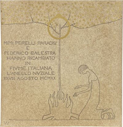 Annuncio del Matrimonio Balestra