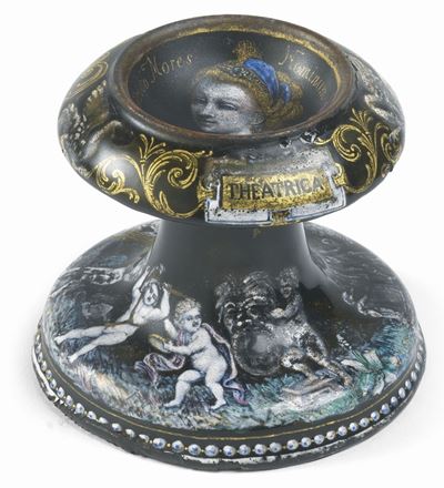 Saliera Policroma Limoges