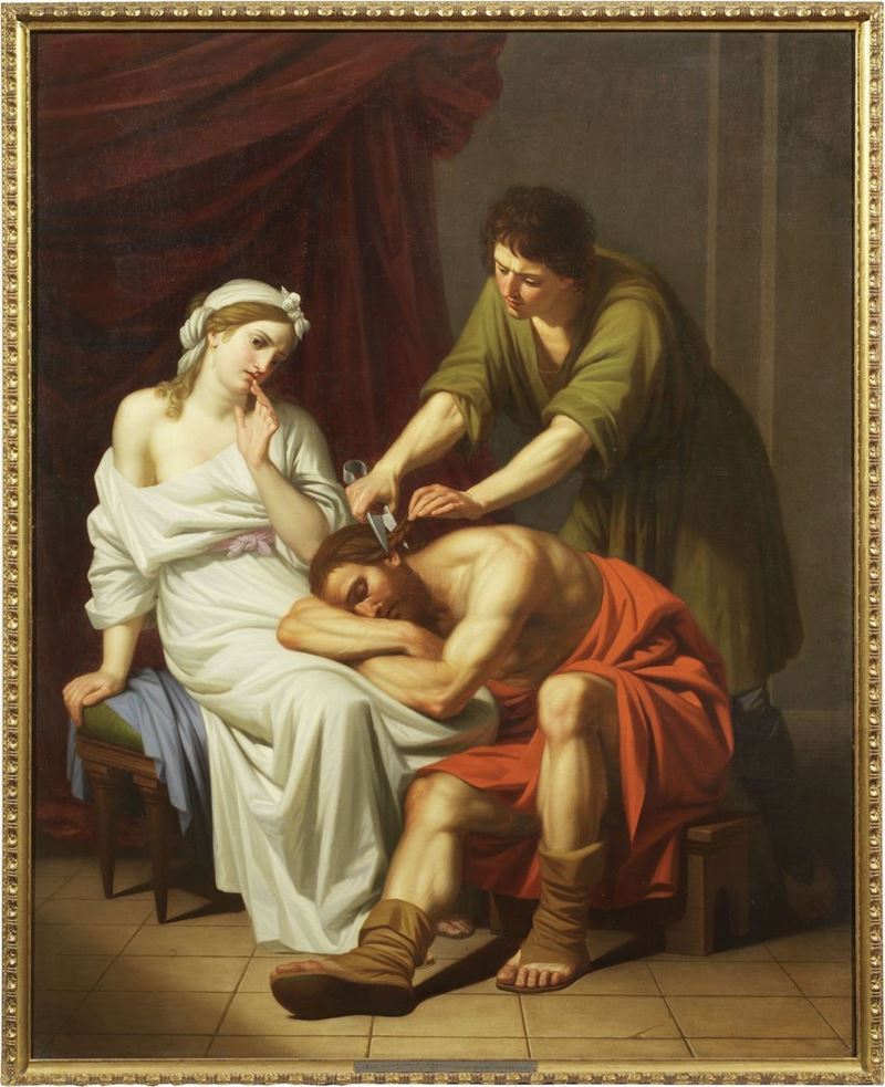 Ignoto del XIX Secolo - Sansone e Dalila