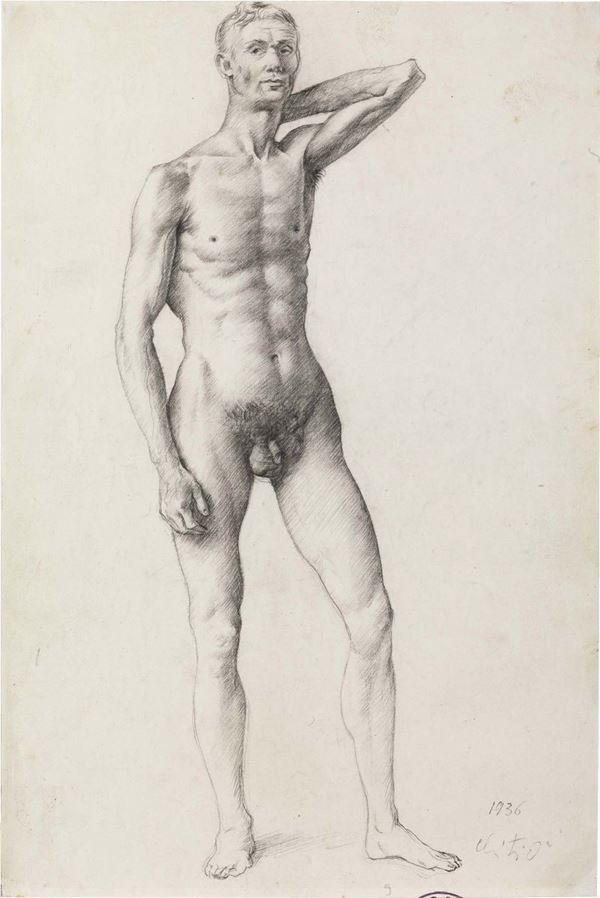 Otello Chiti - Studio di nudo maschile