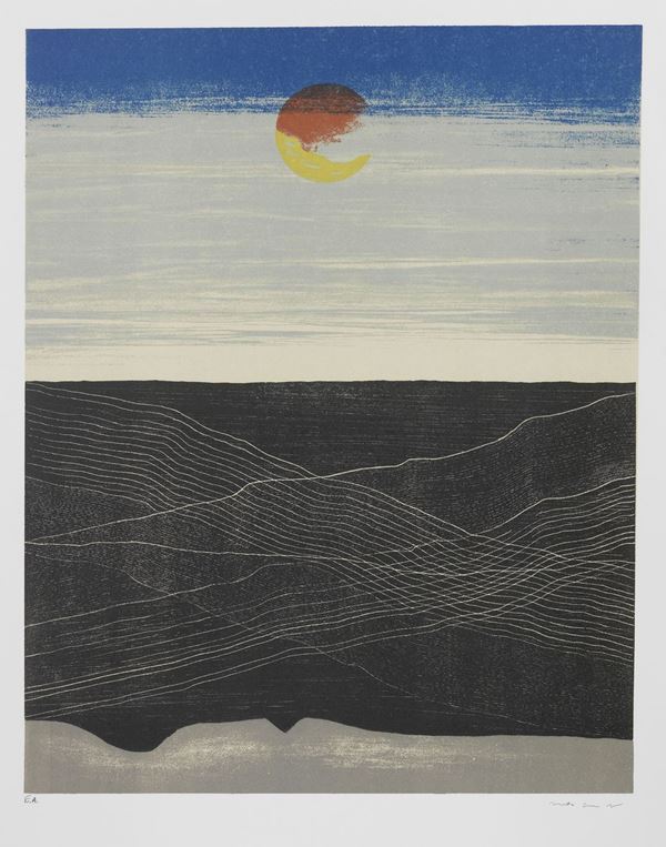 Max Ernst : Senza titolo  (1973)  - Litografia a sei colori, es. EA - Asta Arte Moderna e Contemporanea - I - Casa d'aste Farsettiarte