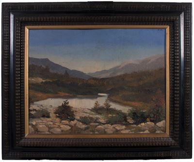 Paesaggio Montano con Lago