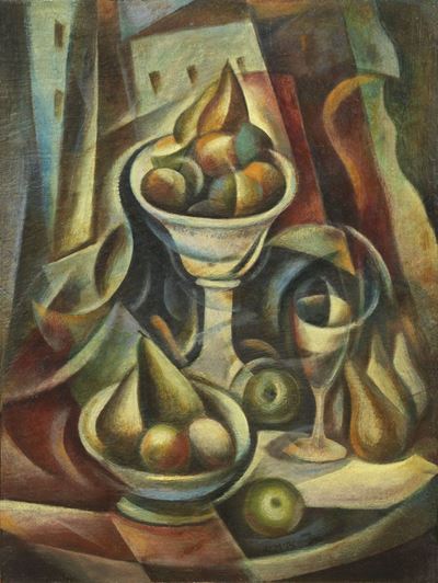 Natura Morta con Frutta (omaggio a Picasso)