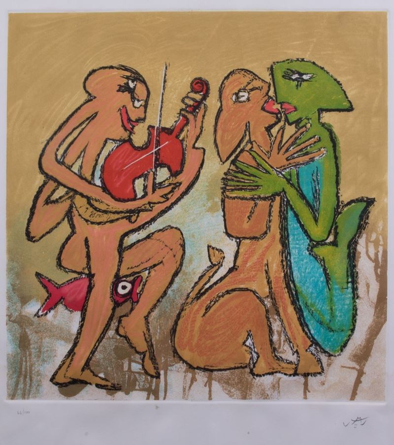 Roberto Sebastian Matta - Due Grafiche