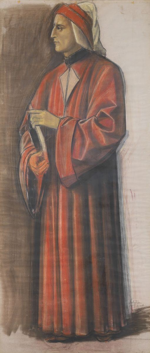 Achille Funi - Dante Alighieri