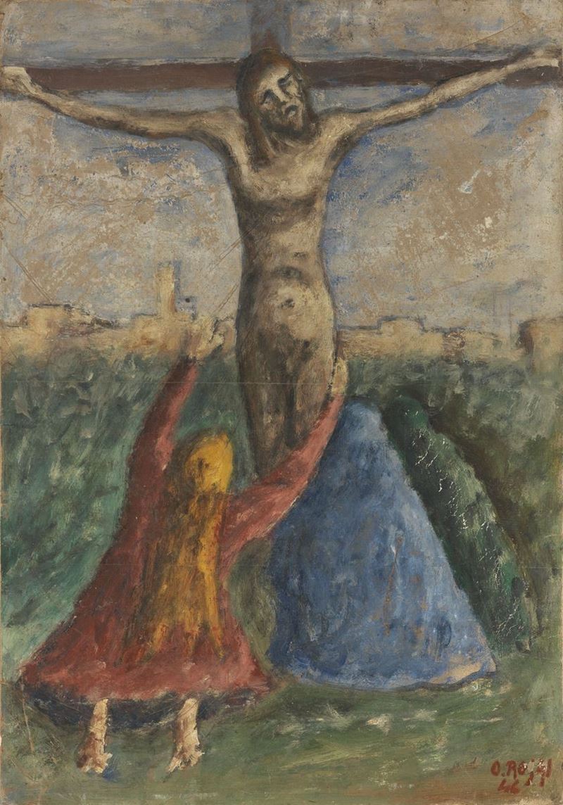 Ottone Rosai - Crocifissione