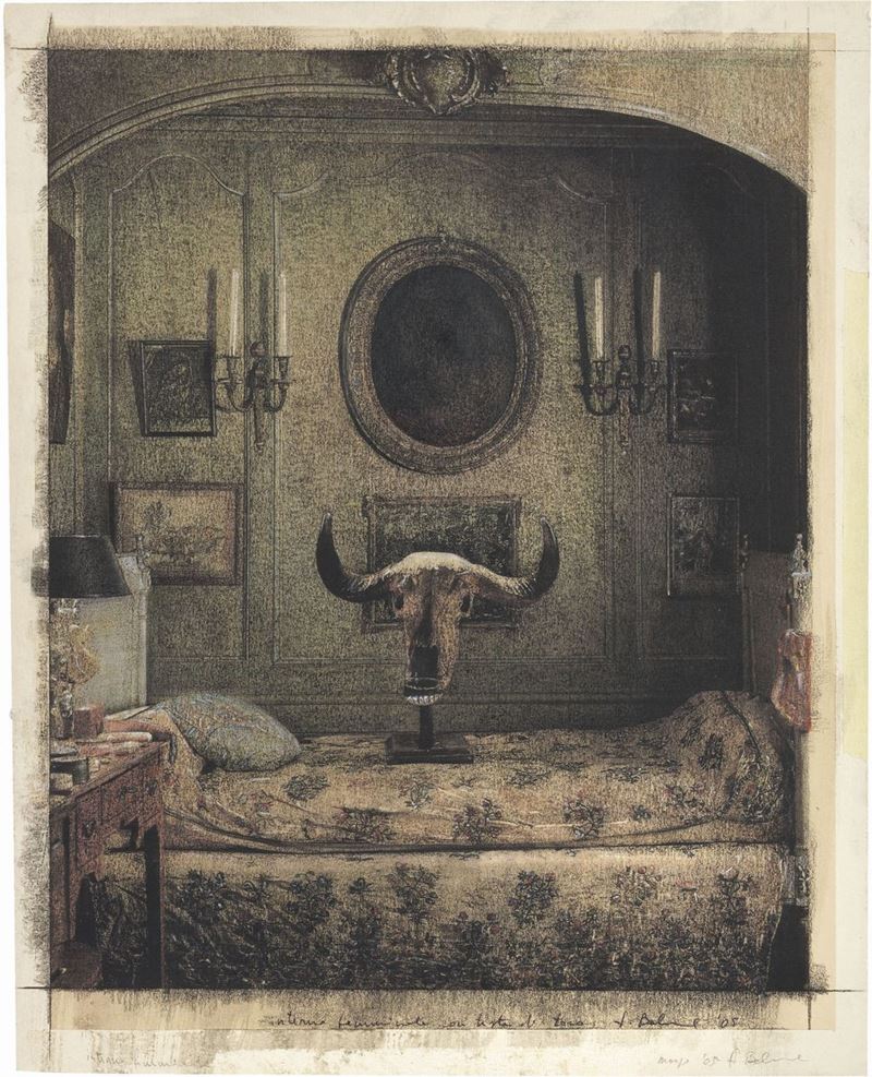 Francesco Balsamo - Interno Femminile con Testa di Toro