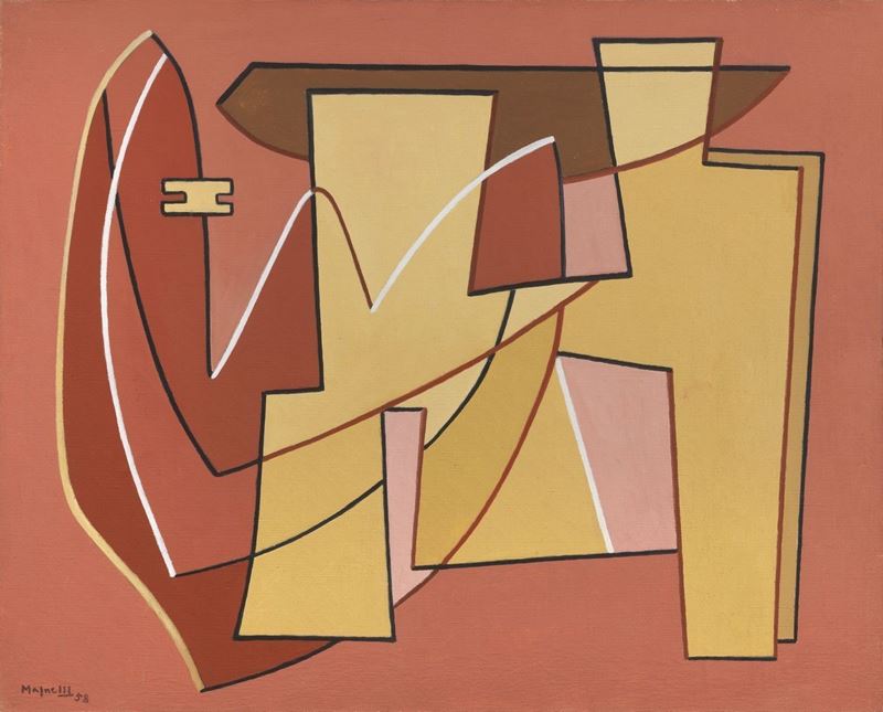 Alberto Magnelli - Peinture (contrastes N. 2)