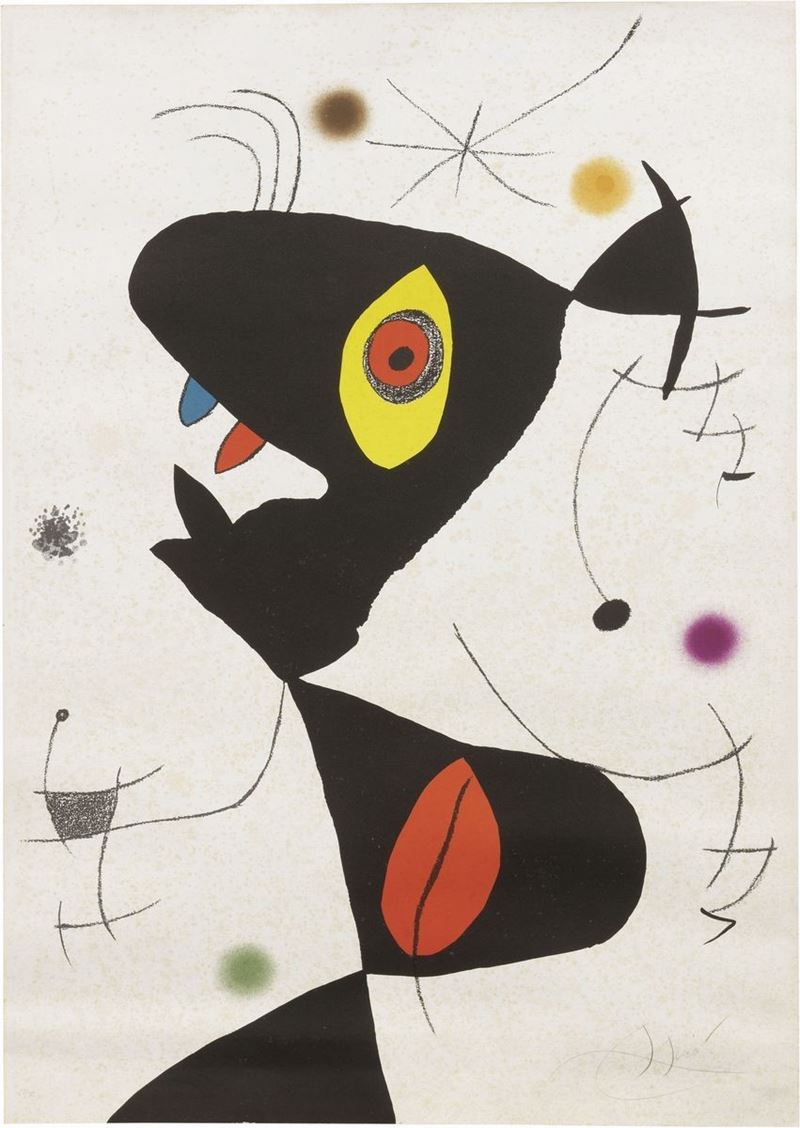 Dalla Cartella «oda a Joan Miró»