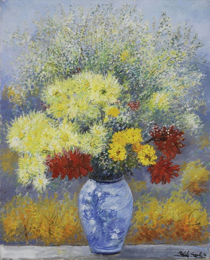 Michele Cascella - Vaso di Fiori