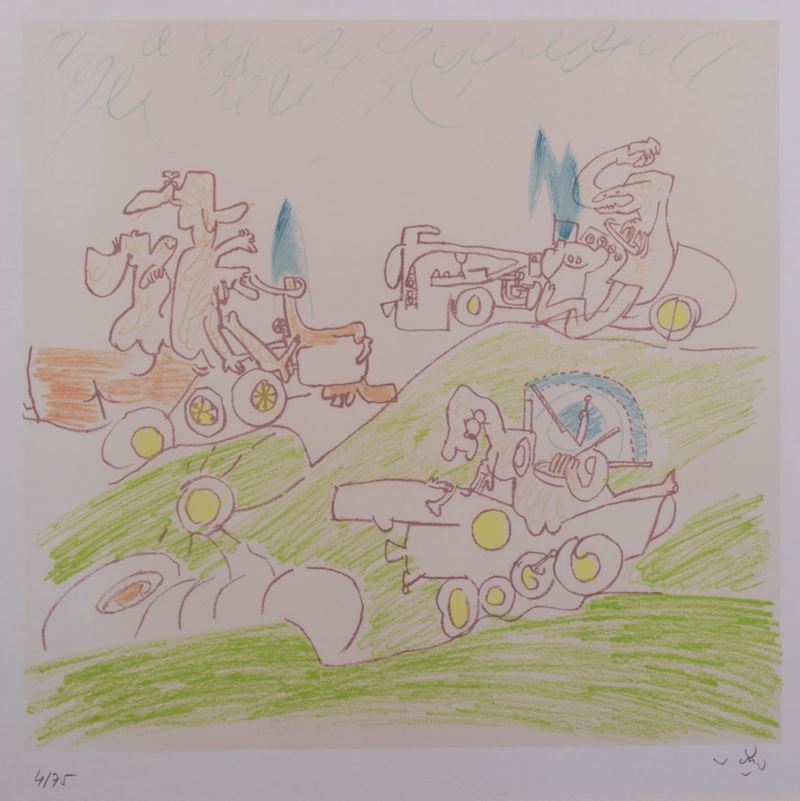 Roberto Sebastian Matta - Senza Titolo
