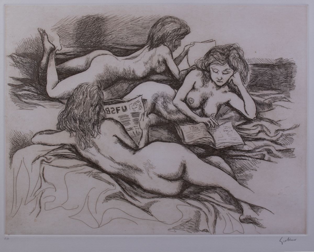 Renato Guttuso - Due Grafiche