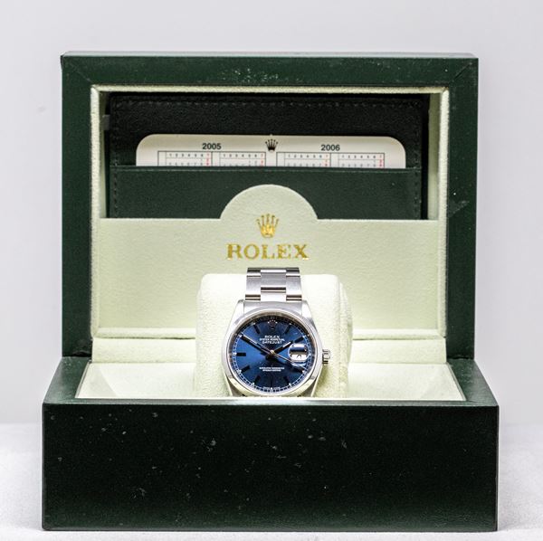Rolex Datejust orologio in acciaio