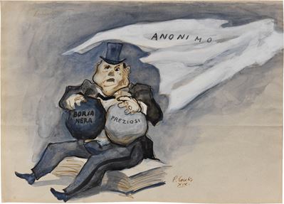 Illustrazione per la Rivista «il Bargello»