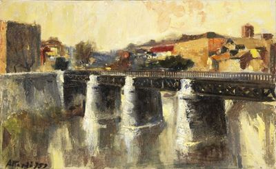 Pesaggio con Ponte