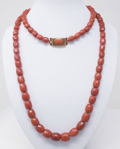 Collana in Corallo Rosso