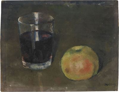 «natura Morta», Recto, «paesaggio», Verso