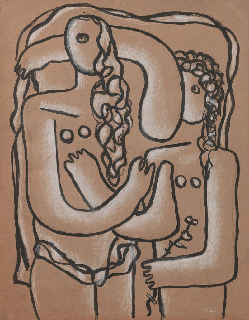 Fernand Léger - Les Deux Femmes