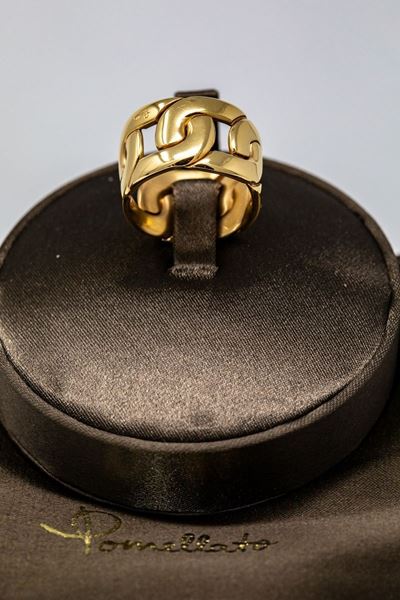 Pomellato Anello Tango in Oro Rosa