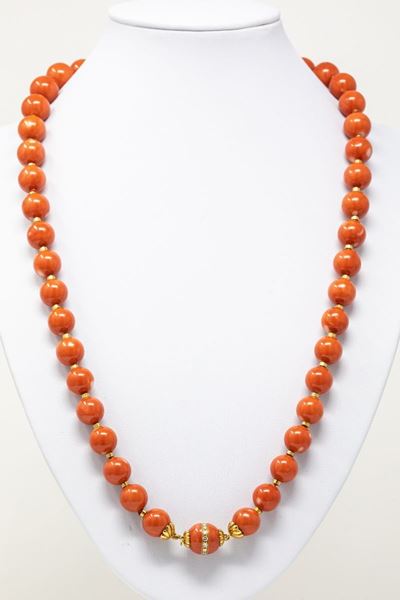 Collana in Corallo