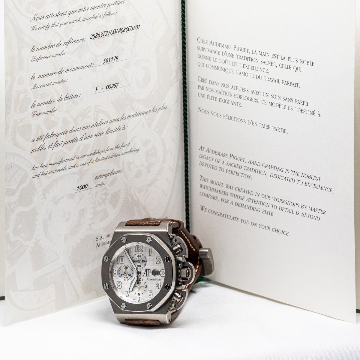 Audemars Piguet Royal Oak Offshore T3 Terminator Ref. 25863ti
