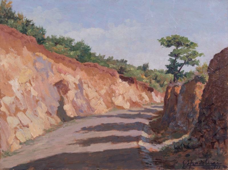 Guido Spadolini - Castiglioncello, Strada Nuova