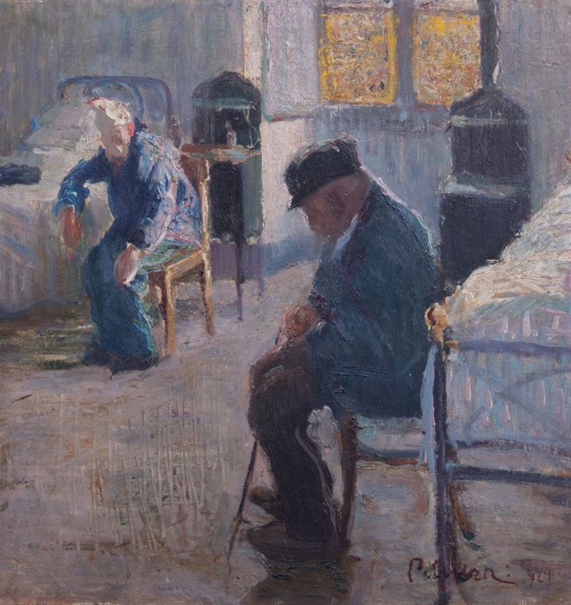 Eso Peluzzi - Bozzetto per il Quadro «i Ciechi»