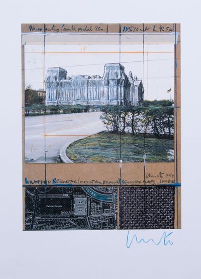Wrapped Reichstag (project For Berlin)