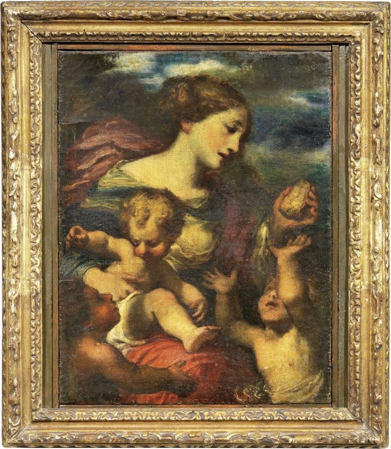 Scuola Toscana del XVII Secolo - La Carità