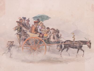 In Carrozza Verso il Mercato