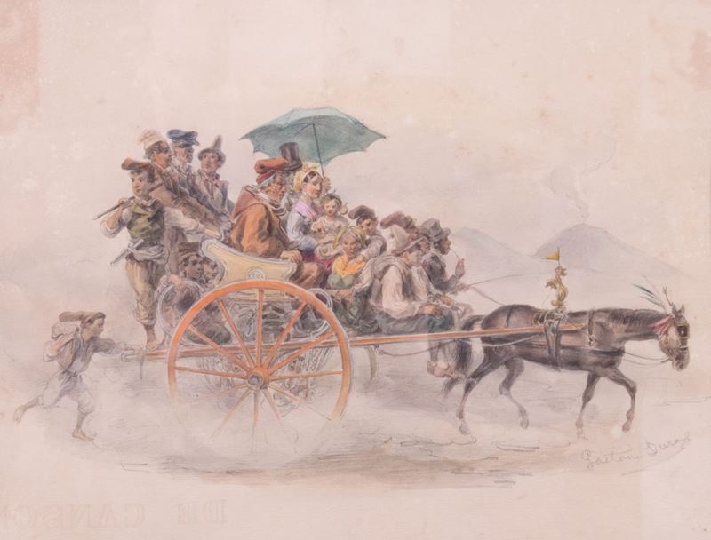 Gaetano Dura - In Carrozza Verso il Mercato