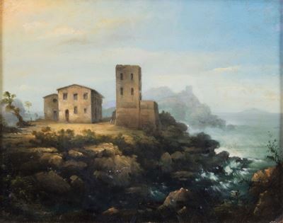 Paesaggio con Borgo