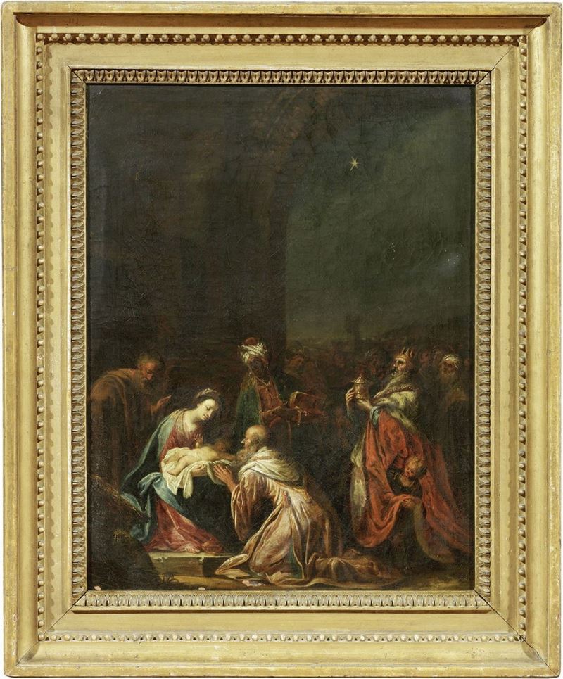 Scuola Emiliana del XVIII Secolo - «adorazione dei Magi» e «adorazione dei Pastori»