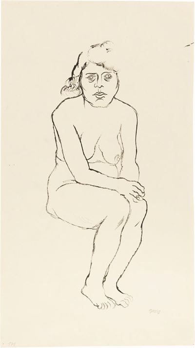 Nudo Seduto