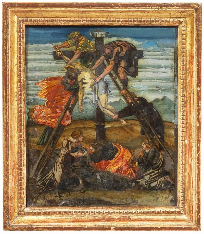 Scuola Italiana Fine XVI Secolo - Deposizione