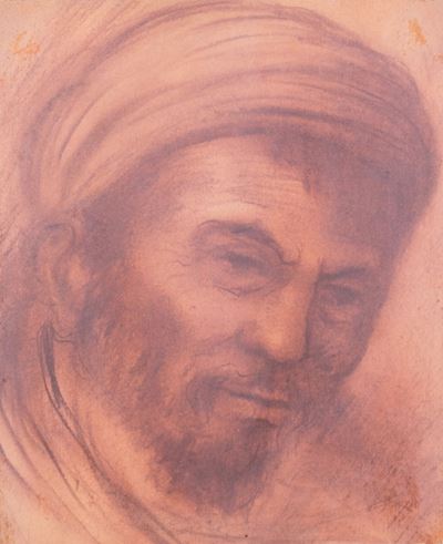 Testa con Turbante
