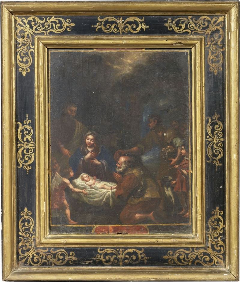 Scuola Fiamminga Fine XVI Secolo - Natività