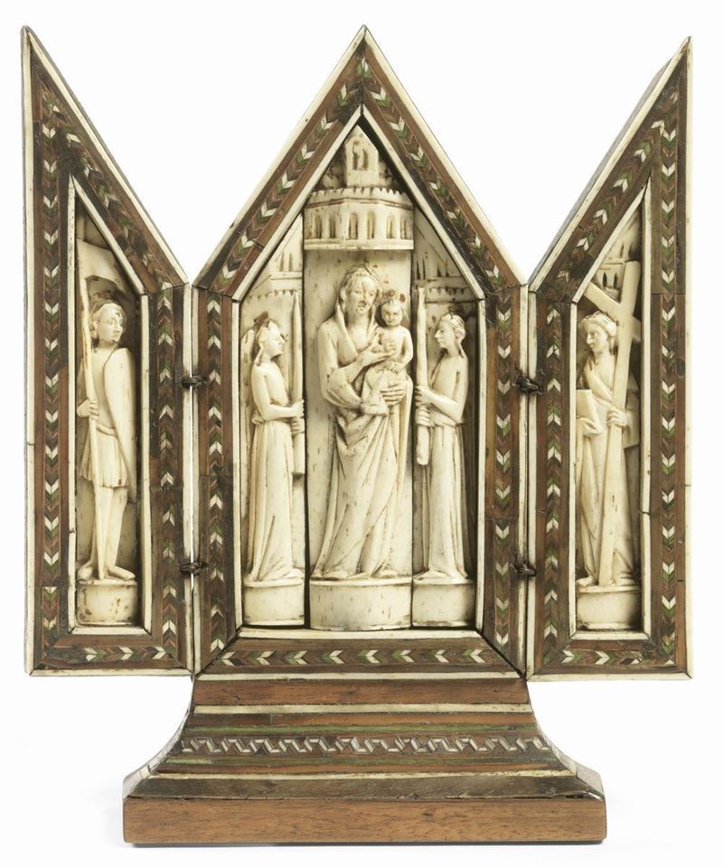 Bottega Veneta del XVI Secolo - Madonna Col Bambino
