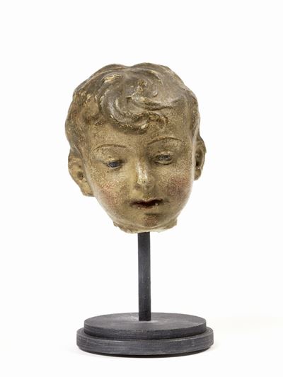 Testa di Gesù Bambino Benedicente