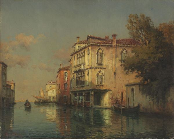 Marc Aldine - Canale a Venezia