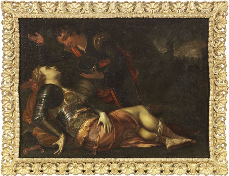 Scuola Toscana del XVII Secolo - Tancredi e Clorinda