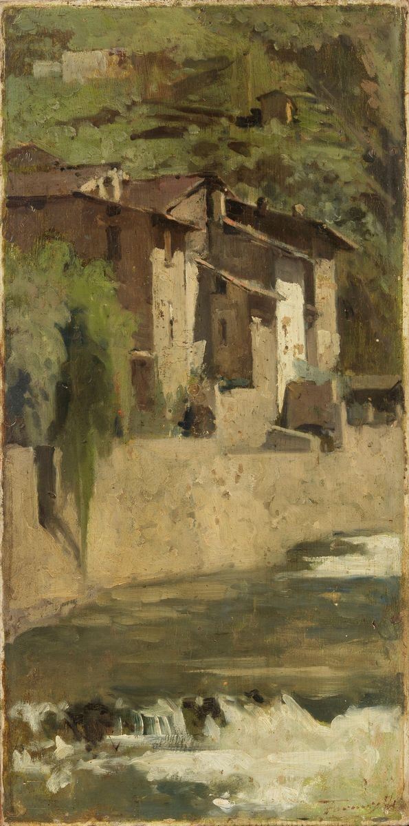 Ferruccio Rontini - Strada nelle Campagne di Suvereto