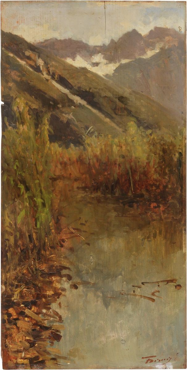 Ferruccio Rontini - Strada nelle Campagne di Suvereto