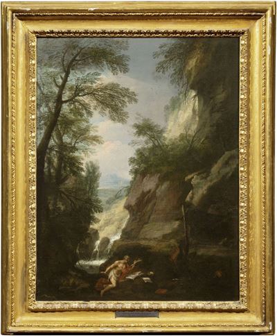 Paesaggio con San Girolamo