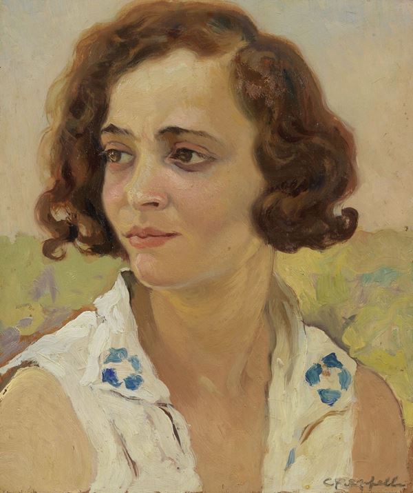 Cafiero Filippelli - Ritratto femminile