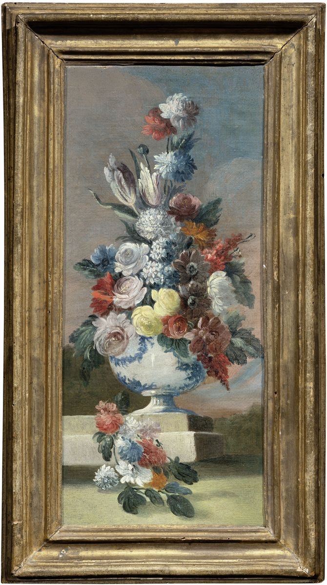 Gaspare Lopez Detto Gasparo dei Fiori - Natura Morta con Vaso di Fiori